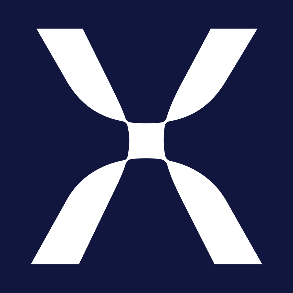 Mixergy X emblem. About Mixergy