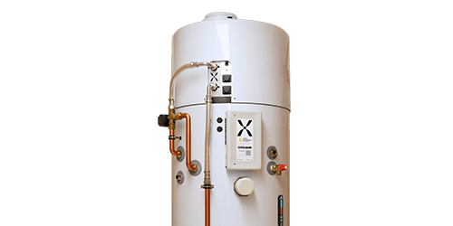 The Mixergy iHP X cylinder